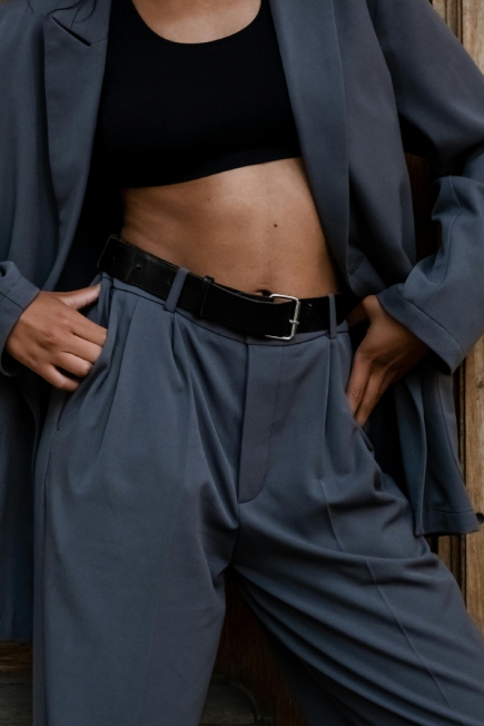 High-Waisted Flared Pants