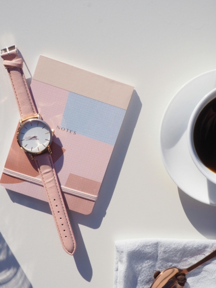 Minimalist Leather Strap Watch