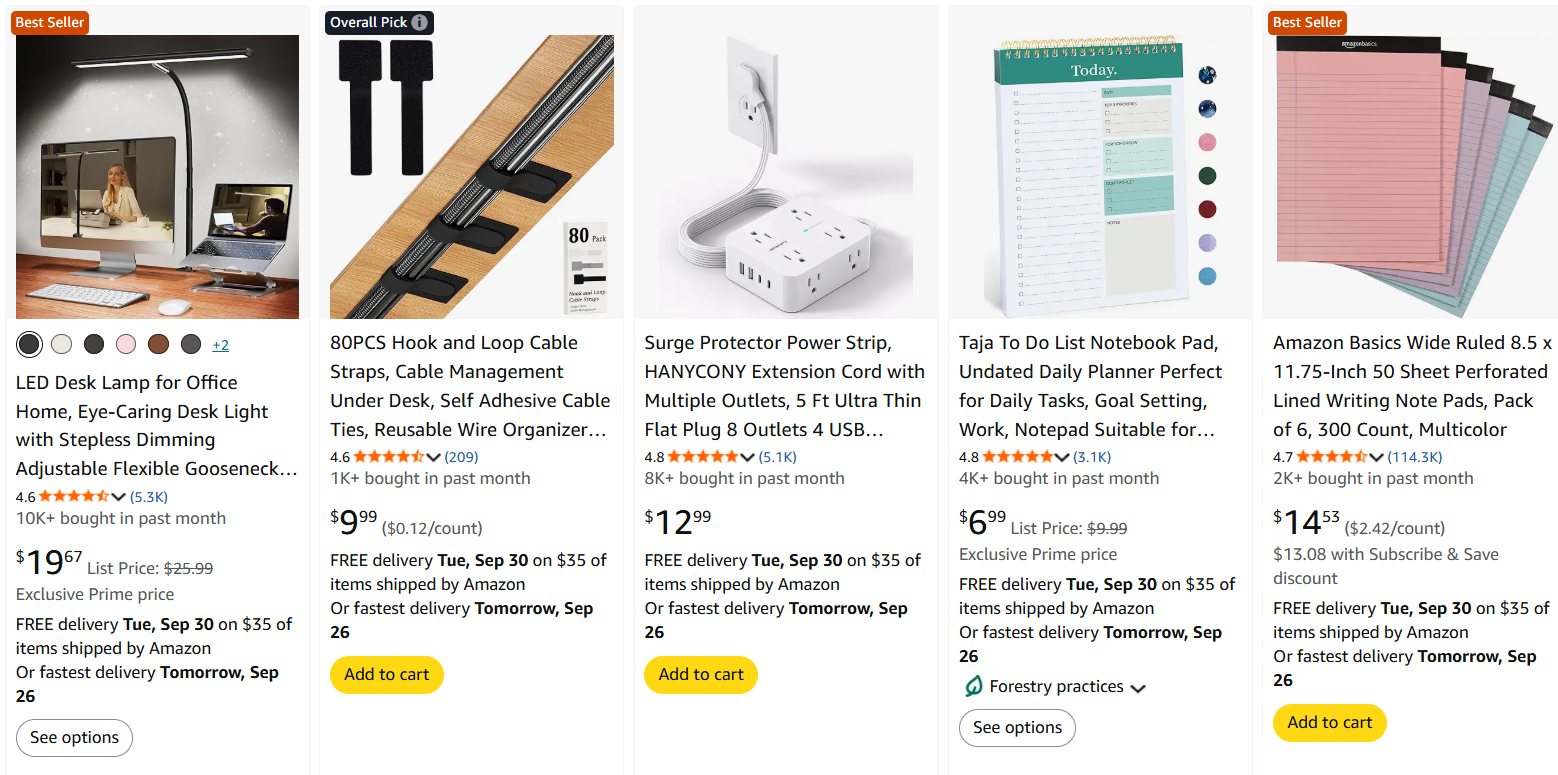 Home & Office essentials to dropship during BFCM