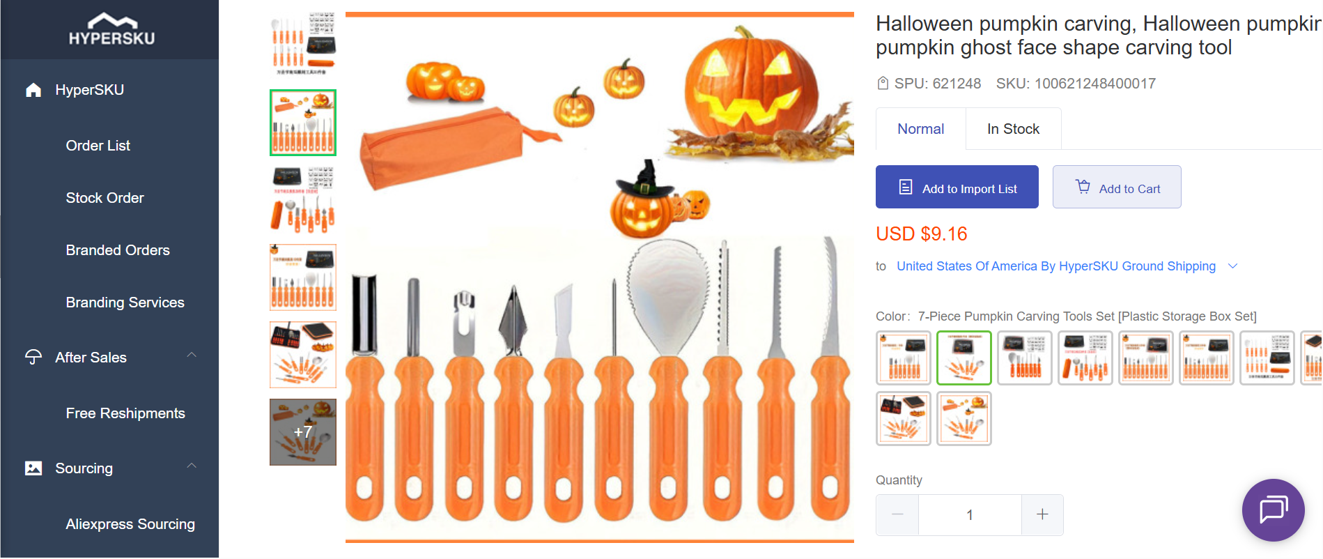 Pumpkin carving kit – essential Halloween product for DIY decoration lovers