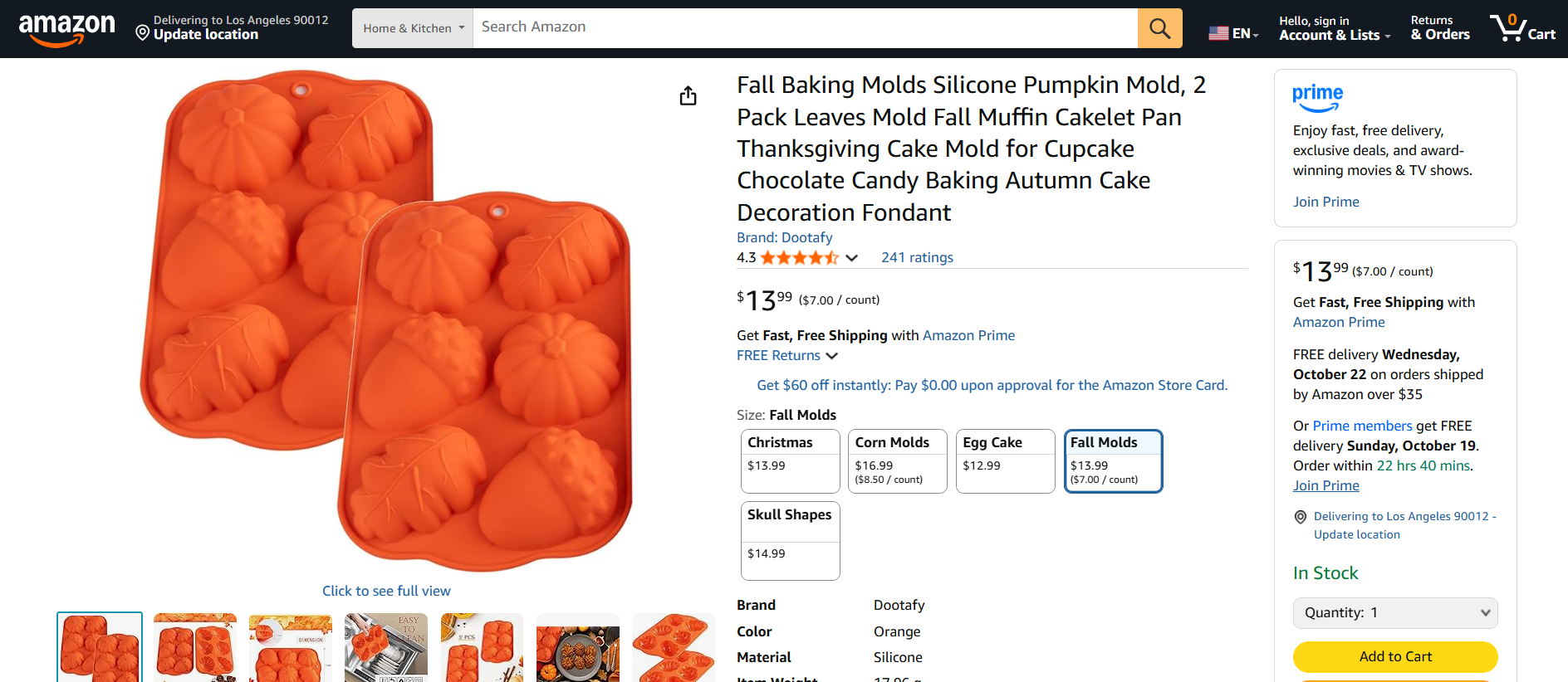 Thanksgiving dropshipping product autumn-themed silicone baking molds for chocolates and candies
