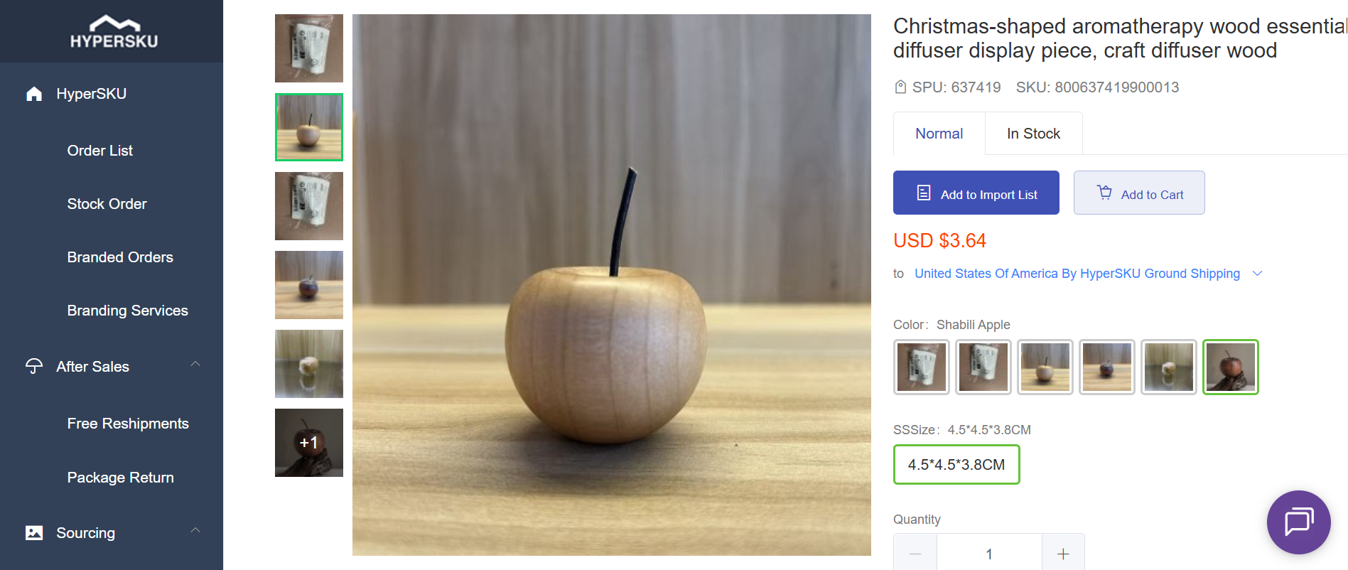 Chrsitmas Dropshipping Product- Wooden Essential Oil Diffuser