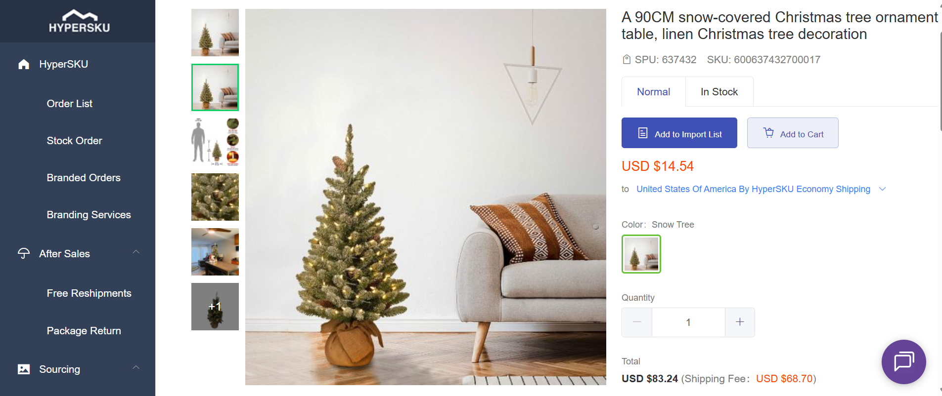 Christmas Dropshipping Product- Mini Christmas Tree