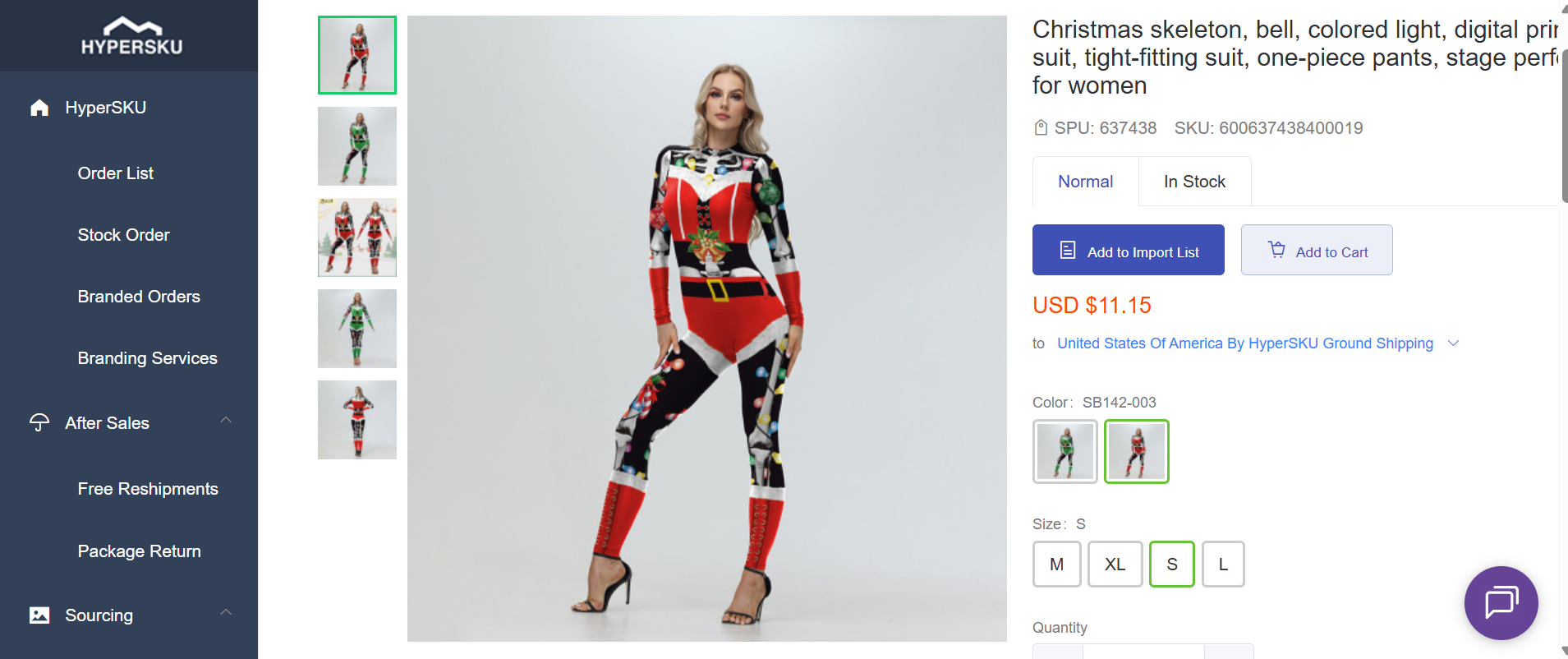 Christmas Dropshipping Product- Skeleton Jumpsuit