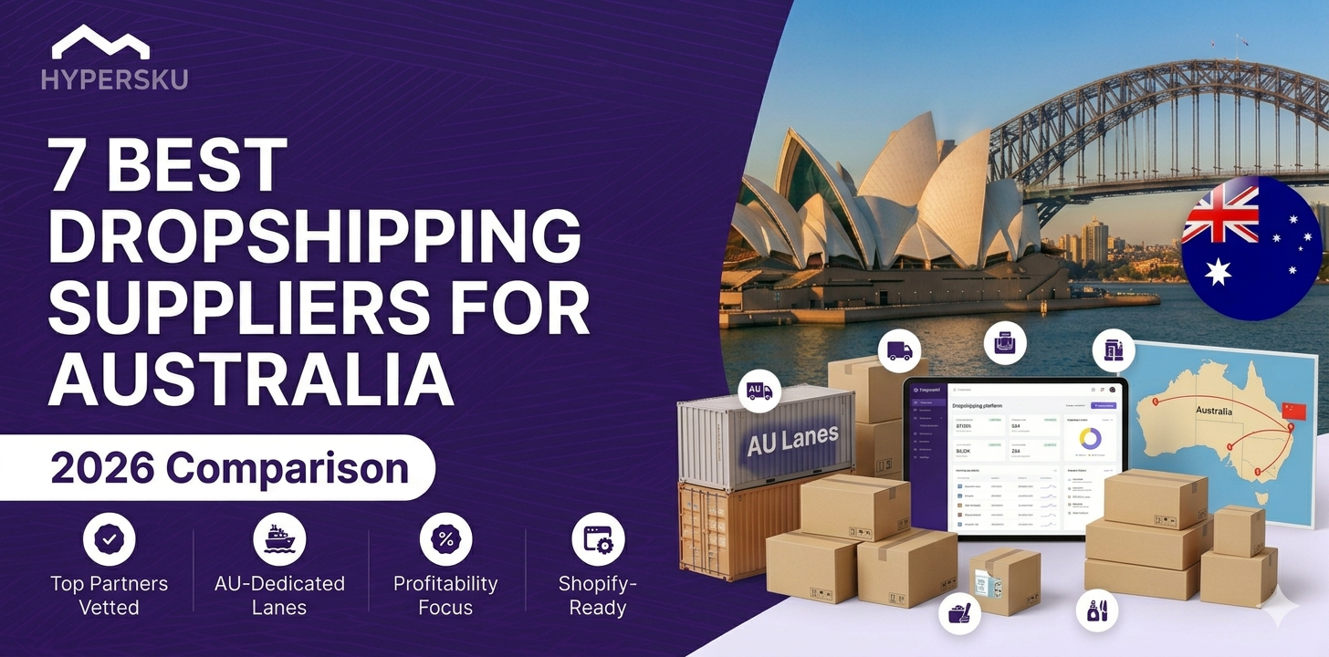 Best dropshipping suppliers Australia 2026