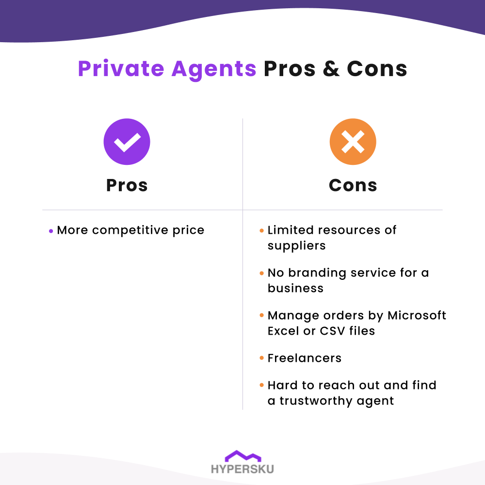Private Agents Pros & Cons