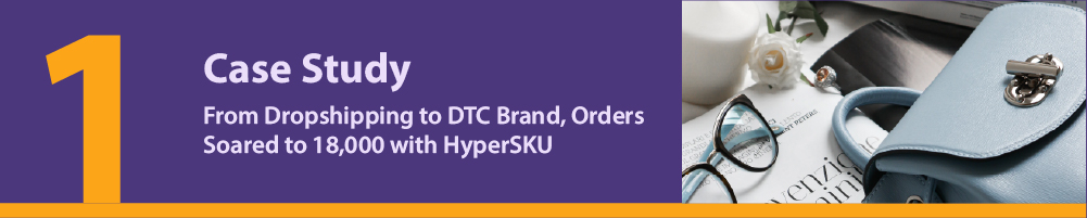 Case Study 1 - from dropshipping to DTC Brand