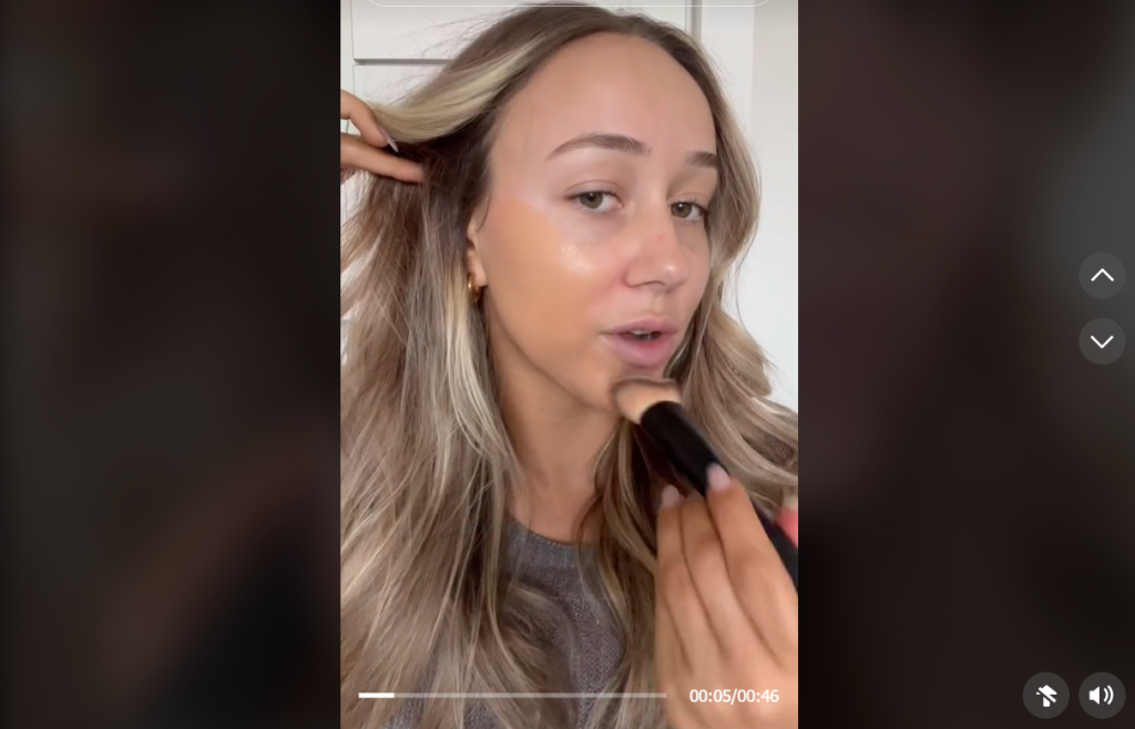 Flawless Foundation in TikTok content