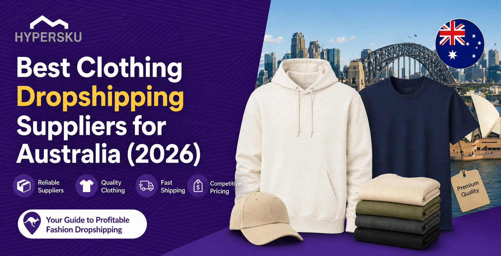 Best clothing dropshipping suppliers for Australia